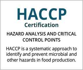 HACCP Certification Greece